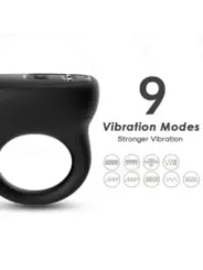 Armony - Anello Vibratore Nero - ARMONY FOR HIM - Anelli Fallici | erosidea.com