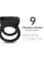 Armony - Vibratore Doppio Anello Nero Small - ARMONY FOR HIM - Anelli Fallici | erosidea.com
