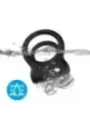 Armony - Vibratore Doppio Anello Nero Small - ARMONY FOR HIM - Anelli Fallici | erosidea.com