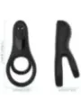 Armony - Vibratore Doppio Anello Nero Big - ARMONY FOR HIM - Anelli Fallici | erosidea.com
