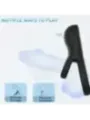 Armony - Vibratore Doppio Anello Nero Big - ARMONY FOR HIM - Anelli Fallici | erosidea.com