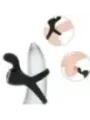 Armony - Anello Vibratore Rabbit Nero - ARMONY FOR HIM - Anelli Fallici | erosidea.com