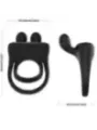 Armony - Anello Vibratore Rabbit Nero - ARMONY FOR HIM - Anelli Fallici | erosidea.com