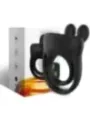 Armony - Anello Vibratore Rabbit Nero - ARMONY FOR HIM - Anelli Fallici | erosidea.com