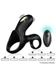 Armony - Anello Vibratore Doppio Ranger Per Coppia Nero - ARMONY FOR HIM - Anelli Fallici | erosidea.com
