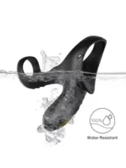 Armony - Anello Vibratore Doppio Ranger Per Coppia Nero - ARMONY FOR HIM - Anelli Fallici | erosidea.com