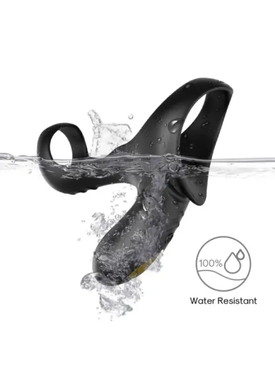 Armony - Anello Vibratore Doppio Ranger Per Coppia Nero - ARMONY FOR HIM - Anelli Fallici | erosidea.com