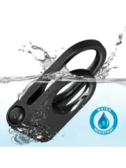 Armony - Twins Doppio Anello Vibratore Per Coppia Nero - ARMONY FOR HIM - Anelli Fallici | erosidea.com