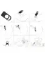 Armony - Twins Doppio Anello Vibratore Per Coppia Nero - ARMONY FOR HIM - Anelli Fallici | erosidea.com