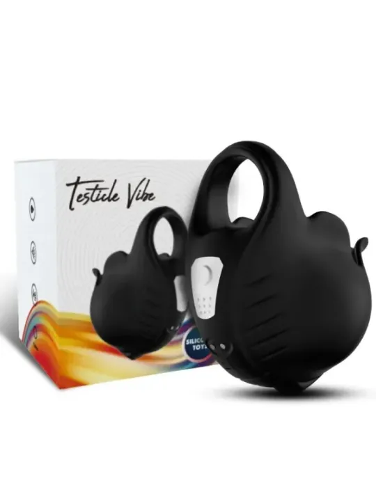 Armony - Anello Vibratore A Coppe Nero - ARMONY FOR HIM - Anelli Fallici | erosidea.com
