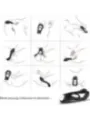 Armony - Anello Vibratore Doppio Veyron Giocattolo Per Coppia Nero - ARMONY FOR HIM - Anelli Fallici | erosidea.com