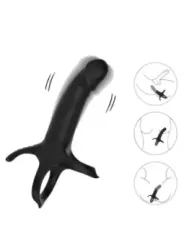 Armony - Dildo Con Anello E Vibratore Telecomando Nero - ARMONY FOR HIM - Anelli Fallici | erosidea.com