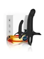 Armony - Dildo Con Anello E Vibratore Telecomando Nero - ARMONY FOR HIM - Anelli Fallici | erosidea.com