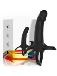 Armony - Dildo Con Anello E Vibratore Nero - ARMONY FOR HIM - Anelli Fallici | erosidea.com