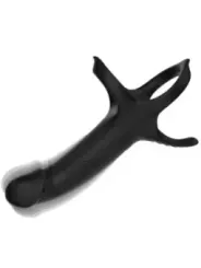 Armony - Dildo Con Anello E Vibratore Nero - ARMONY FOR HIM - Anelli Fallici | erosidea.com
