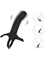 Armony - Dildo Con Anello E Vibratore Nero - ARMONY FOR HIM - Anelli Fallici | erosidea.com
