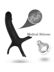 Armony - Dildo Con Anello E Vibratore Nero - ARMONY FOR HIM - Anelli Fallici | erosidea.com