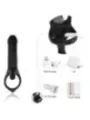 Armony - Dildo Con Anello E Vibratore Nero - ARMONY FOR HIM - Anelli Fallici | erosidea.com
