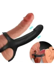 Armony - Dildo Con Anello E Vibratore Nero - ARMONY FOR HIM - Anelli Fallici | erosidea.com