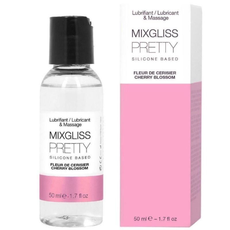 Mixgliss - Lubrificante Al Silicone Pretty Fiore Di Ciliegio 50 Ml - MIXGLISS - Aromatizzati e Commestibili | erosidea.com