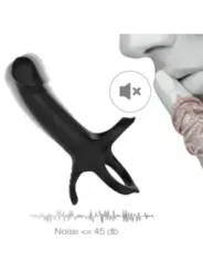 Armony - Dildo Con Anello E Vibratore Nero - ARMONY FOR HIM - Anelli Fallici | erosidea.com