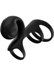 Snail Vibe - Jovi Arc Couple Ring Telecomando Nero - SNAIL VIBE - Anelli Fallici | erosidea.com
