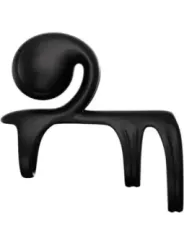 Snail Vibe - Jovi Arc Couple Ring Telecomando Nero - SNAIL VIBE - Anelli Fallici | erosidea.com