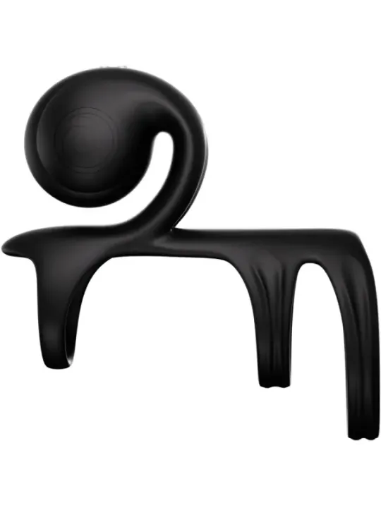 Snail Vibe - Jovi Arc Couple Ring Telecomando Nero - SNAIL VIBE - Anelli Fallici | erosidea.com