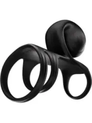 Snail Vibe - Jovi Arc Couple Ring Telecomando Nero - SNAIL VIBE - Anelli Fallici | erosidea.com