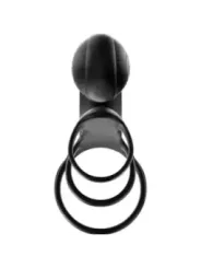 Snail Vibe - Jovi Arc Couple Ring Telecomando Nero - SNAIL VIBE - Anelli Fallici | erosidea.com