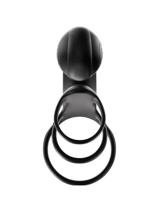 Snail Vibe - Jovi Arc Couple Ring Telecomando Nero - SNAIL VIBE - Anelli Fallici | erosidea.com