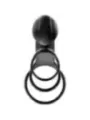 Snail Vibe - Jovi Arc Couple Ring Telecomando Nero - SNAIL VIBE - Anelli Fallici | erosidea.com