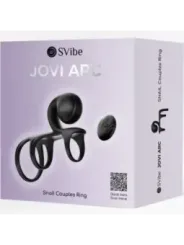 Snail Vibe - Jovi Arc Couple Ring Telecomando Nero - SNAIL VIBE - Anelli Fallici | erosidea.com