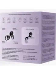 Snail Vibe - Jovi Arc Couple Ring Telecomando Nero - SNAIL VIBE - Anelli Fallici | erosidea.com