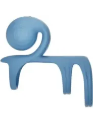 Snail Vibe - Jovi Arc Couple Ring Telecomando Blu - SNAIL VIBE - Anelli Fallici | erosidea.com