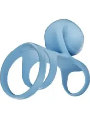 Snail Vibe - Jovi Arc Couple Ring Telecomando Blu - SNAIL VIBE - Anelli Fallici | erosidea.com