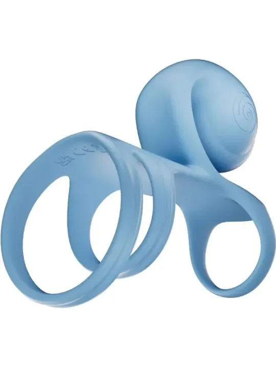 Snail Vibe - Jovi Arc Couple Ring Telecomando Blu - SNAIL VIBE - Anelli Fallici | erosidea.com