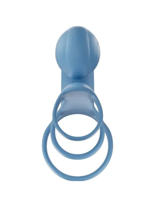 Snail Vibe - Jovi Arc Couple Ring Telecomando Blu - SNAIL VIBE - Anelli Fallici | erosidea.com