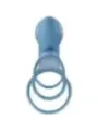 Snail Vibe - Jovi Arc Couple Ring Telecomando Blu - SNAIL VIBE - Anelli Fallici | erosidea.com