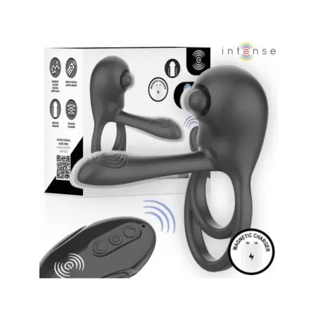 Intense - Spike Anello Vibrante Per Il Pene Con Telecomando - INTENSE REMOTE CONTROL - Anelli Fallici | erosidea.com