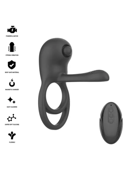 Intense - Spike Anello Vibrante Per Il Pene Con Telecomando - INTENSE REMOTE CONTROL - Anelli Fallici | erosidea.com