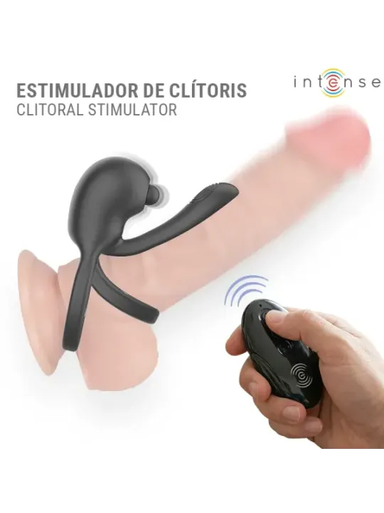 Intense - Spike Anello Vibrante Per Il Pene Con Telecomando - INTENSE REMOTE CONTROL - Anelli Fallici | erosidea.com
