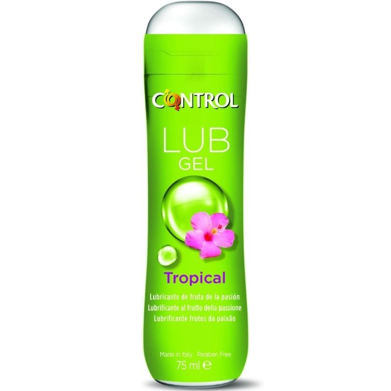 Lub Tropical Lubrificante Gel 75 Ml - CONTROL LUBES - Aromatizzati e Commestibili | erosidea.com