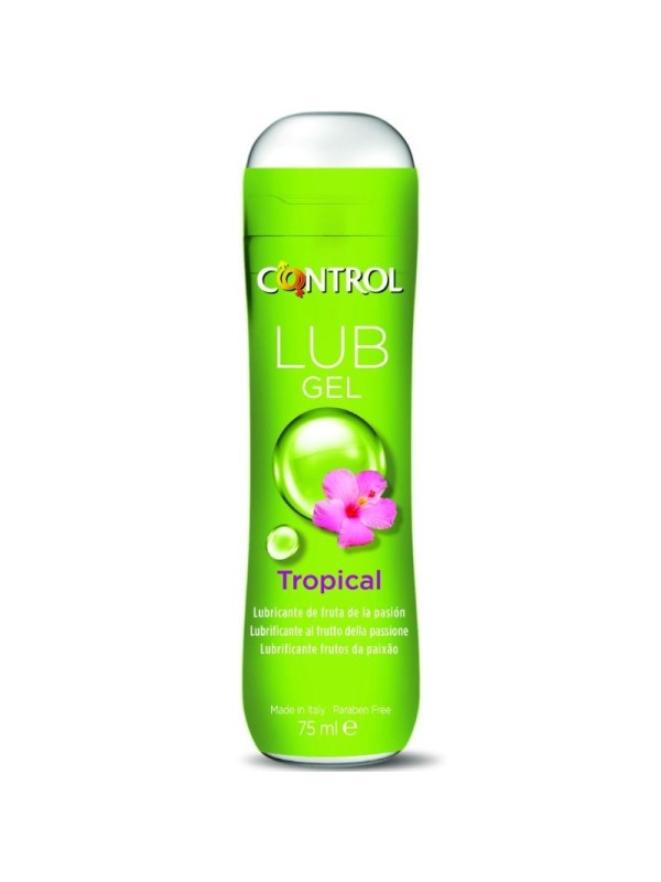 Lub Tropical Lubrificante Gel 75 Ml - CONTROL LUBES - Aromatizzati e Commestibili | erosidea.com