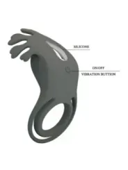 Pretty Love - Anello Vibrante Ricaricabile Con Stimolatore - FOR HIM - Anelli Fallici | erosidea.com