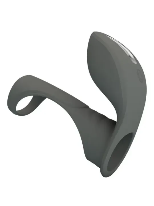 Pretty Love - Anello Vibrante Ricaricabile Con Doppio Stimolatore - FOR HIM - Anelli Fallici | erosidea.com