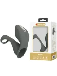 Pretty Love - Anello Vibrante Ricaricabile Con Doppio Stimolatore - FOR HIM - Anelli Fallici | erosidea.com