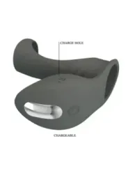 Pretty Love - Anello Vibrante Ricaricabile Con Doppio Stimolatore - FOR HIM - Anelli Fallici | erosidea.com