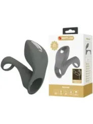 Pretty Love - Anello Vibrante Ricaricabile Con Doppio Stimolatore - FOR HIM - Anelli Fallici | erosidea.com