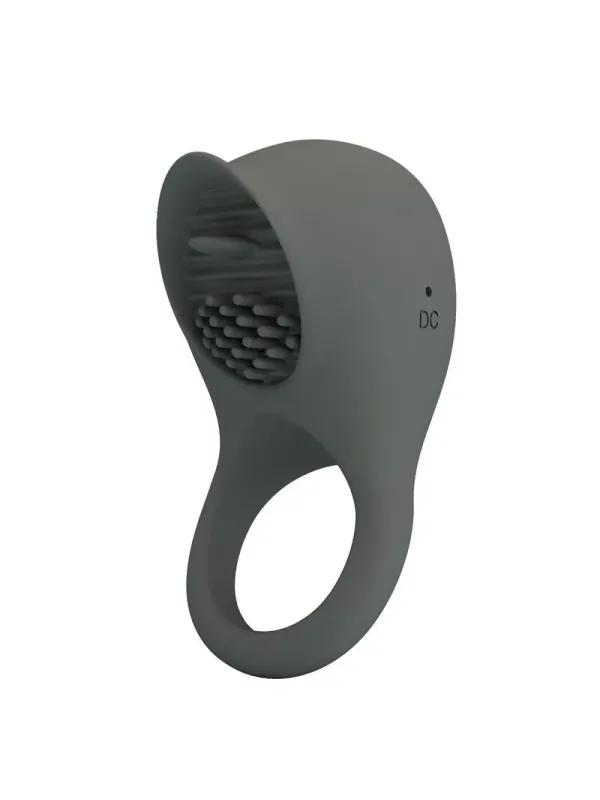 Pretty Love - Anello Vibrante Ricaricabile Con Stimolazione Orale - FOR HIM - Anelli Fallici | erosidea.com